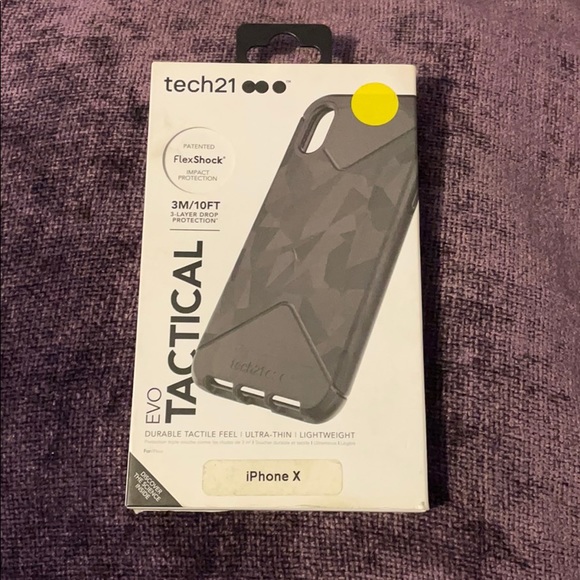 tech21 eco tactical iphone X case - Picture 1 of 3